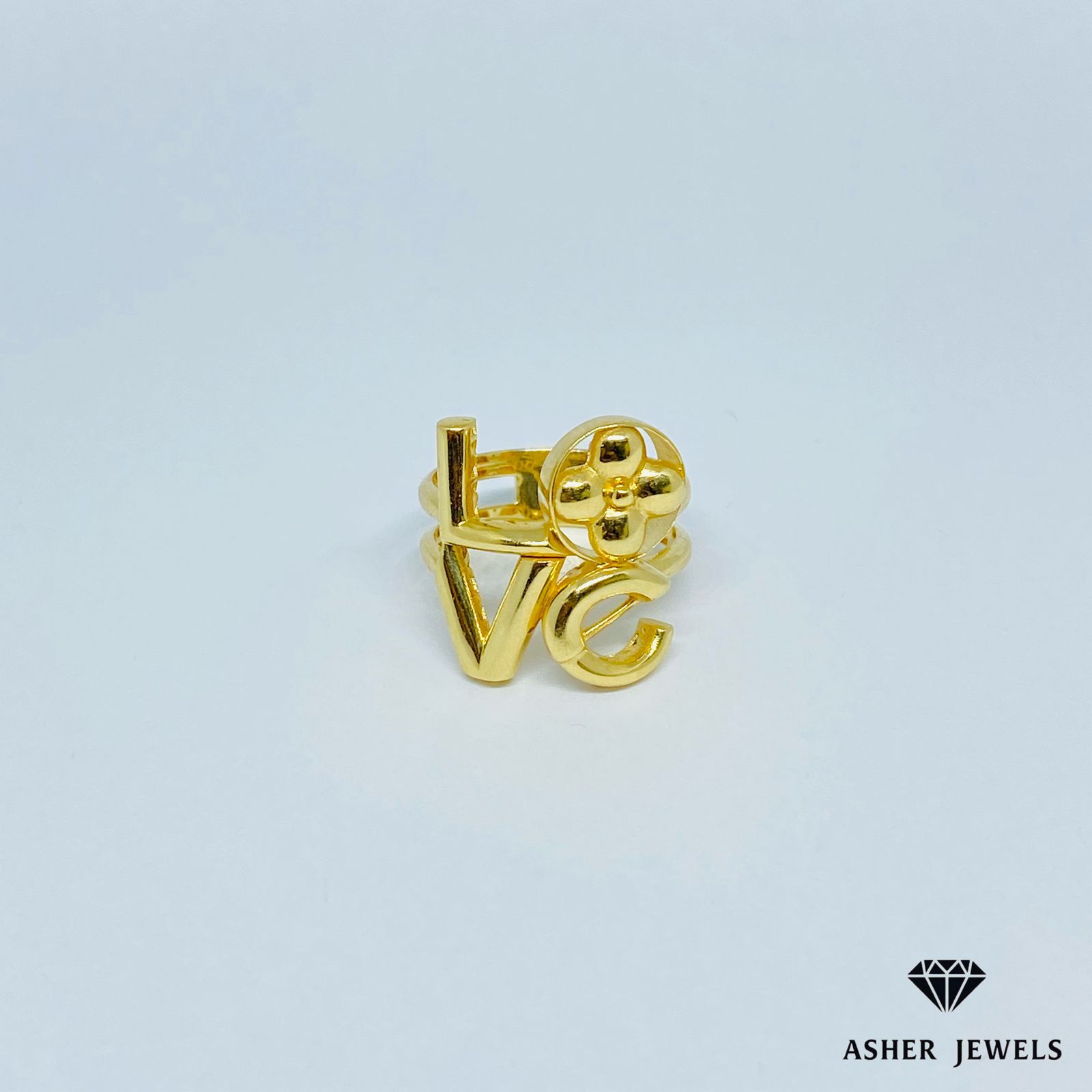 LV Love Ring Size 6